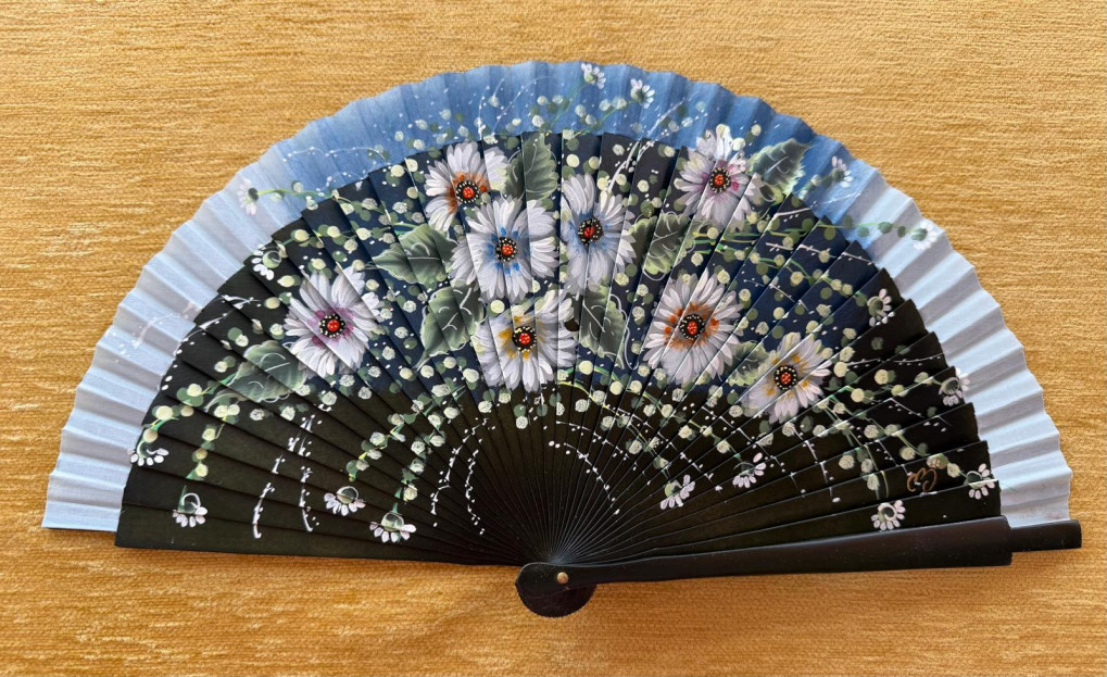 Abanico peral flores