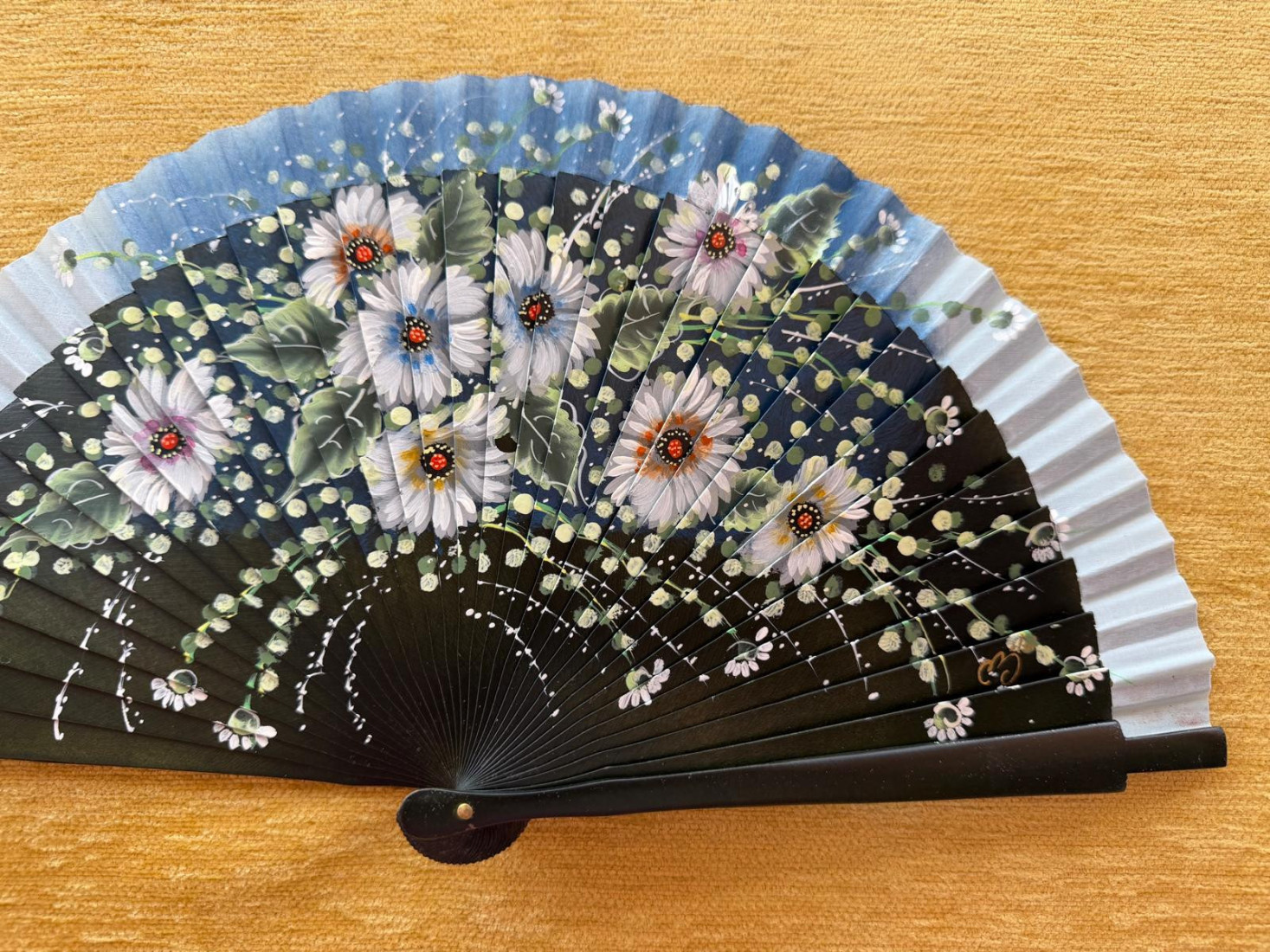 Abanico peral flores