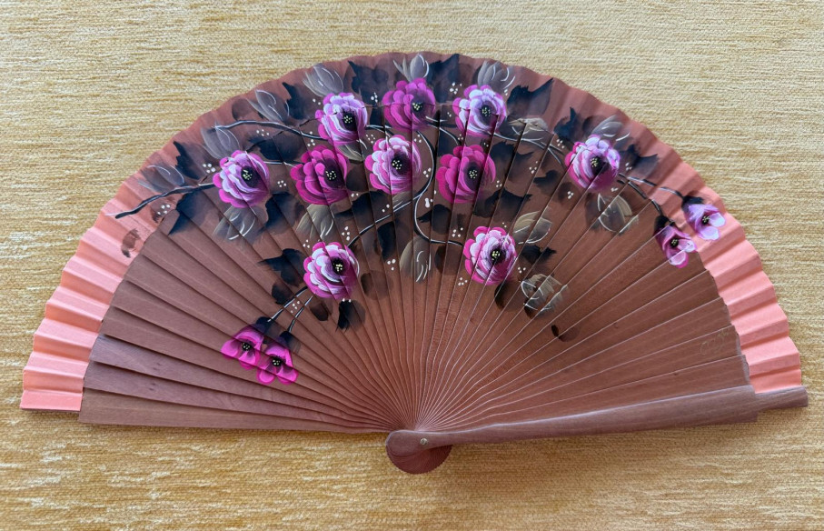 Abanico peral flores