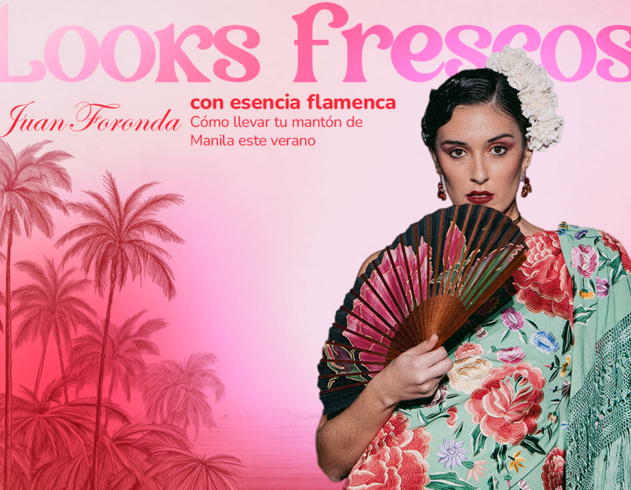 Looks frescos con esencia flamenca: cómo incorporar el mantón de Manila a tu día a día este verano