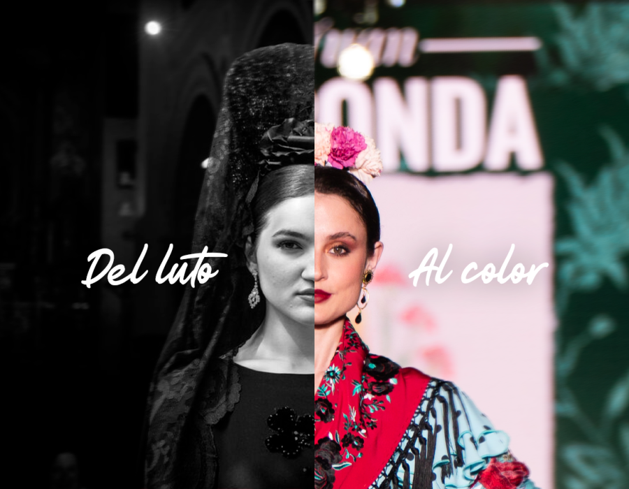 Del luto al color: cómo evoluciona el estilo andaluz de Semana Santa a la Feria de Abril