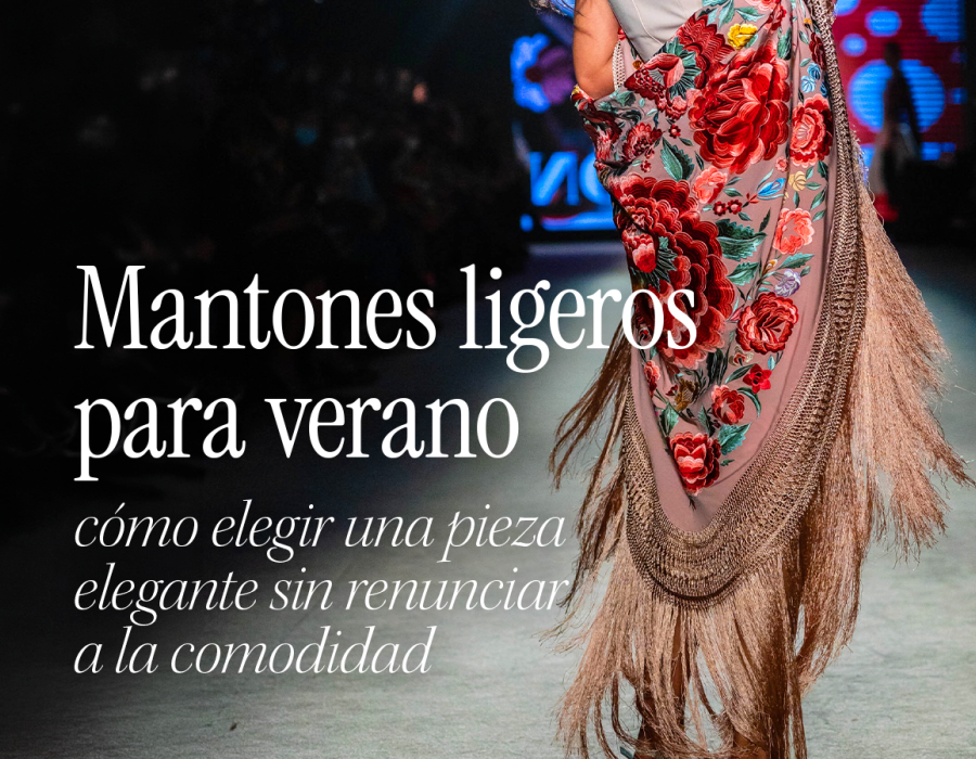 Mantones ligeros para verano: cómo elegir una pieza elegante sin renunciar a la comodidad