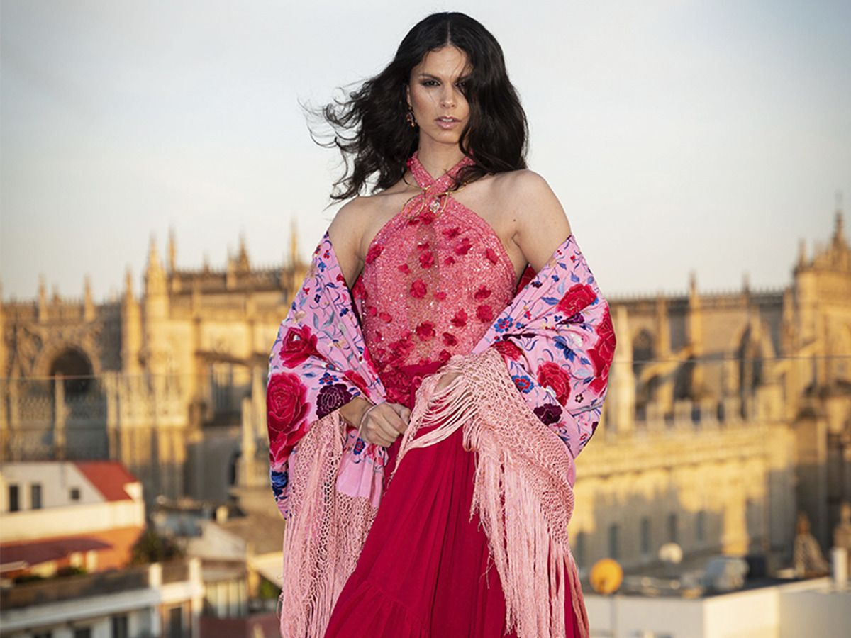 Tendencias con Mantón de Manila para este verano