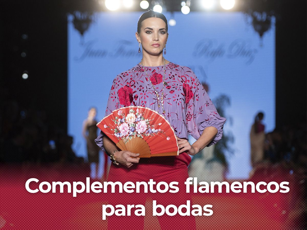 Los mejores complementos flamencos para una boda como invitada